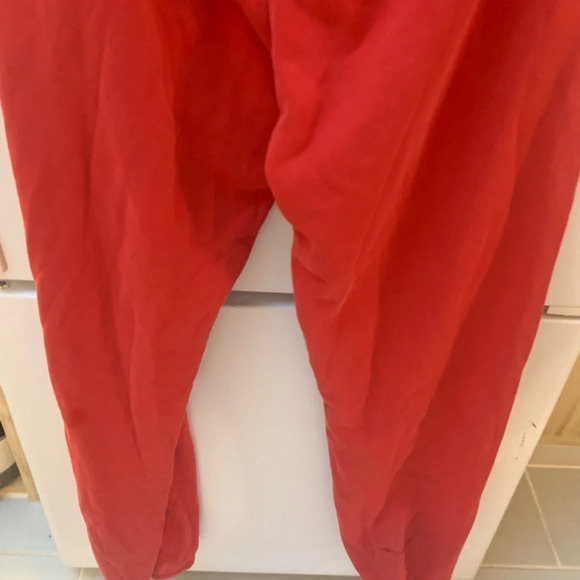 Vintage Adidas 3 Stripes Red Sweatpants 2XL - Picture 7 of 14